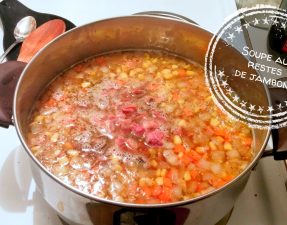 Soupe aux restes de jambon - Auboutdelalangue.com
