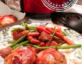 Repas de poulet à la mijoteuse - Auboutdelalangue.com