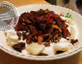 Granola choco-coco aux amandes - Auboutdelalangue.com