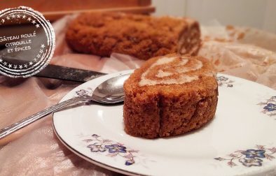 Gâteau roulé citrouille et épices - Auboutdelalangue.com