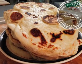 Pains naan faits maison - Auboutdelalangue.com