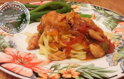 Poulet à la cacciatore à la mijoteuse - Auboutdelalangue.com