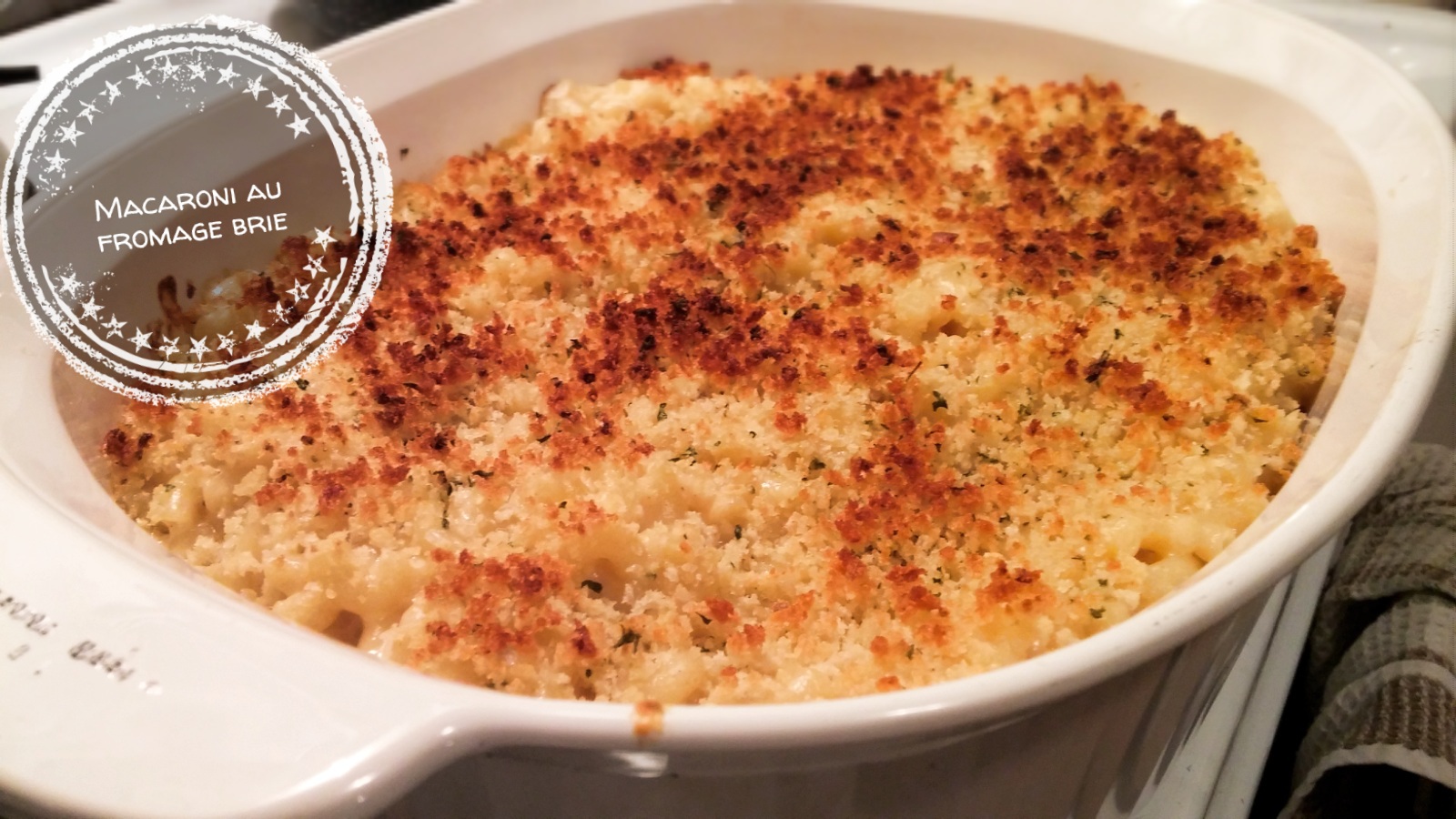 Macaroni au fromage brie - Auboutdelalangue.com