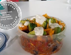 Quinoa dans un seul chaudron style tacos - Auboutdelalangue.com