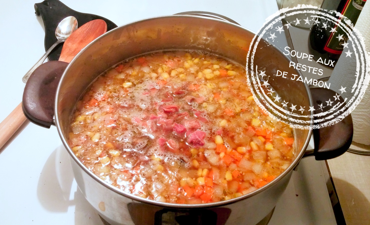 Soupe aux restes de jambon - Auboutdelalangue.com