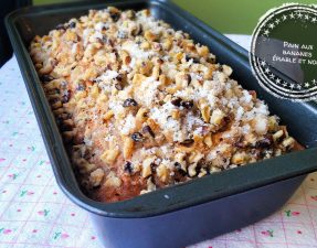 Pain aux bananes érable et noix - Auboutdelalangue.com