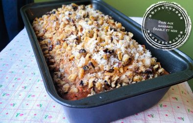 Pain aux bananes érable et noix - Auboutdelalangue.com