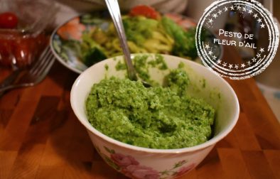 Pesto de fleur d'ail - Auboutdelalangue.com