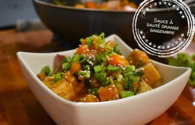 Sauce à sauté orange gingembre - Auboutdelalangue.com