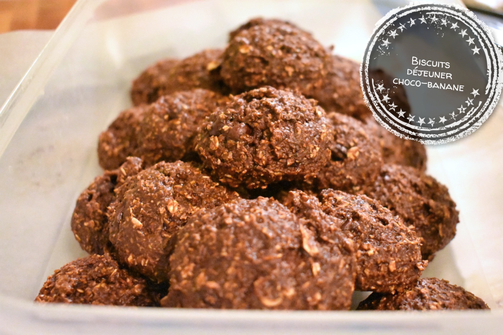 Biscuits Dejeuner Choco Banane Pour Un Dejeuner Sur Le Pouce Au Bout De La Langue Biscuits Dejeuner Choco Banane Pour Un Dejeuner Sur Le Pouce Au Bout De La Langue