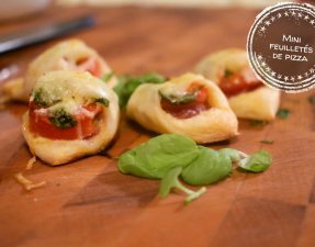 Mini feuilletés de pizza - Auboutdelalangue.com