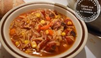 Soupe aux légumes au jambon - Auboutdelalangue.com